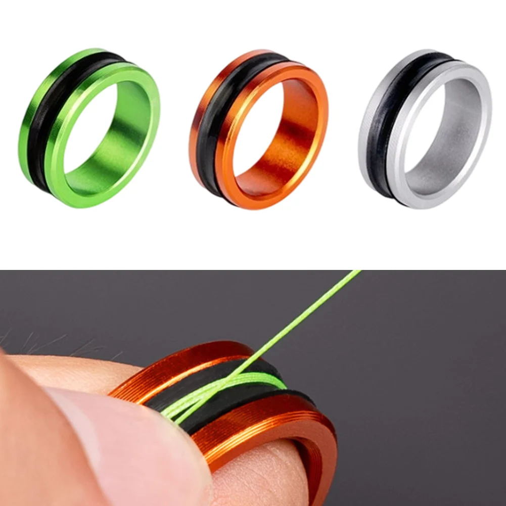 Fishing Reel Tighten The Leader Knot Tool Fishing Line Guides Ring Anti-slip Guide Ring Fishing Tackle Accessories