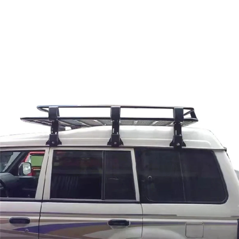 1.8*1.25m Steel Universal Car Roof Racks Heavy Duty Luggage Basket Perfect Fit SUV Fj75 Fj79 Fj80 Fj90 Pajero Models - view 4
