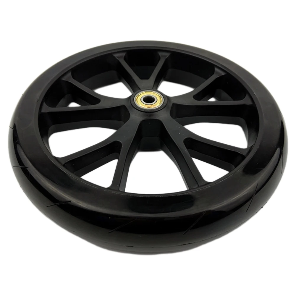 High-Rebound-Scooter-Rad für Kinder, Kickscooter-Rad, einfach zu installieren, 200-mm-Räder, ABEC-9-Lager, wartungsfrei