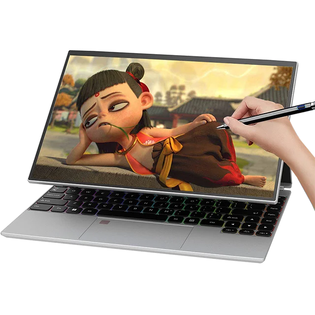 Brand New 14 Inch 2-in-1 Touchscreen Notebook PC N95 16GB RAM 2TB SSD Win 11 System IPS Laptop For Business Home Use