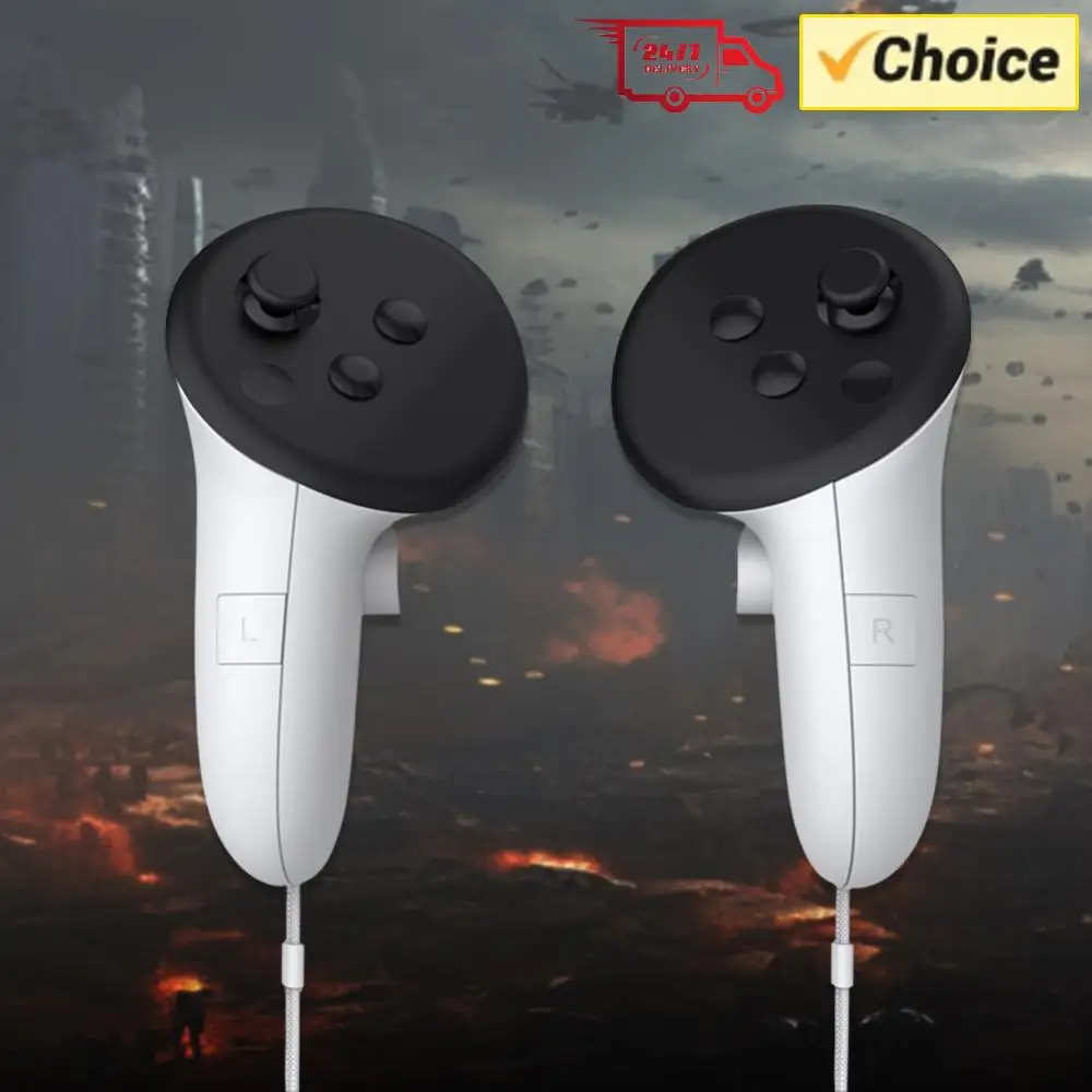 VR Controller Battery Pack Right Left Rechargeable Battery Cover for Meta Quest 3S/3 VR Headset Controller