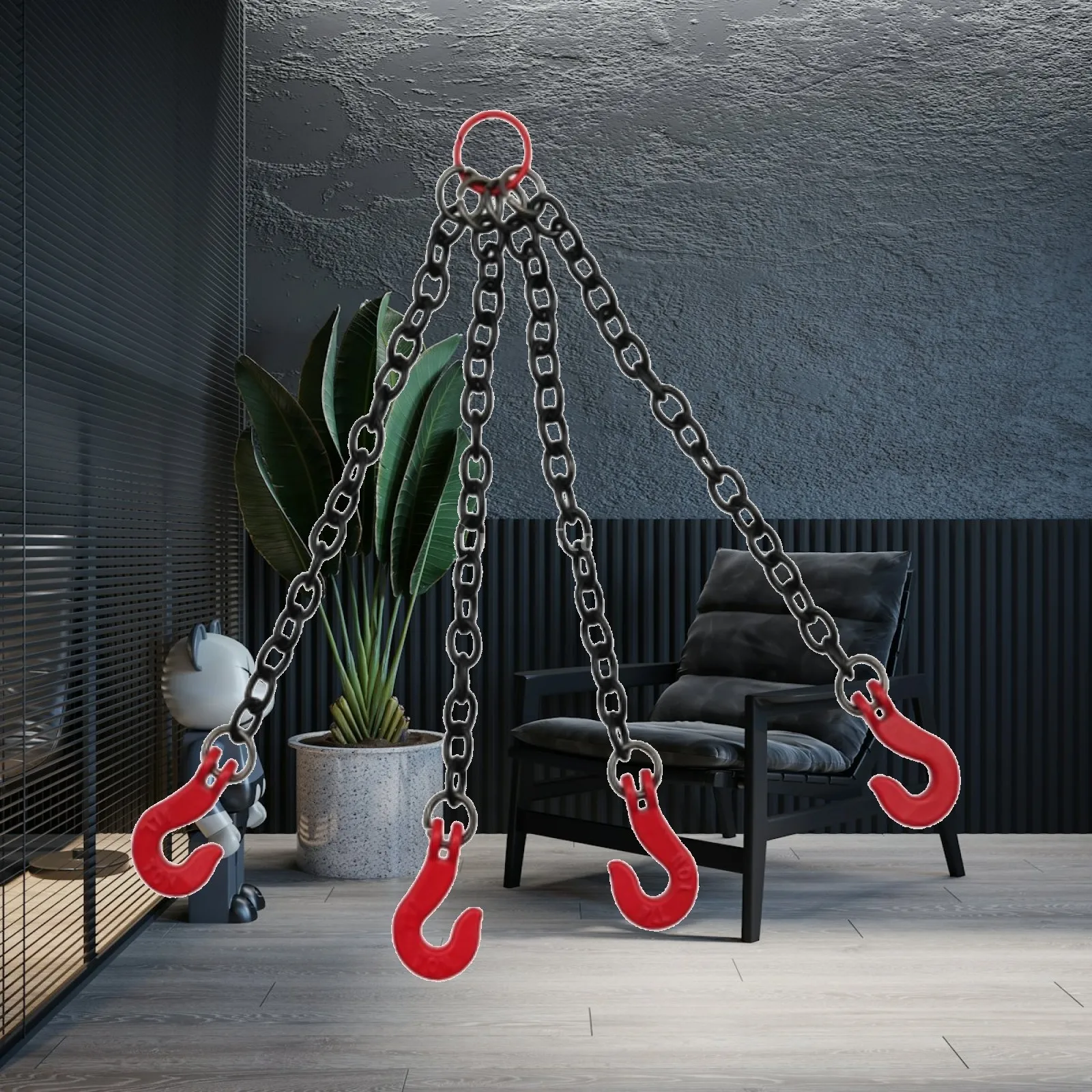 RC Car Lifting Chain Durability Decorative Replace Lifting Sling Chain