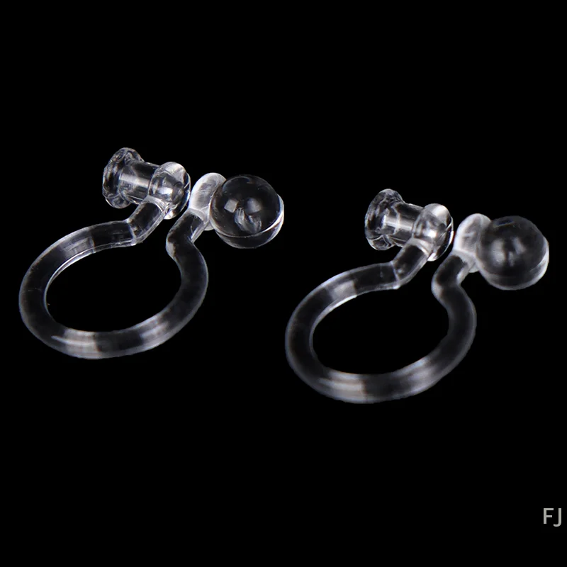 [YU]Invisible Clip-on Earring Converters For Non Pierced Ears Jewelry Findings