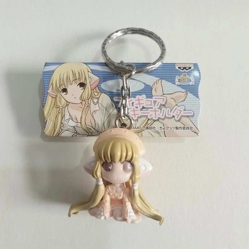 Figura de acción Chobits Chi Yuumi Freya, modelo de figura de anime versión Q, adornos, llaveros y juguetes de edición limitada