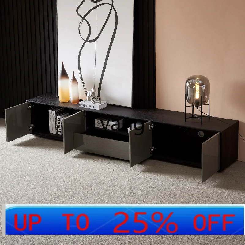 

LMM Italian light luxury TV cabinet coffee table modern simple high-end floor cabinet