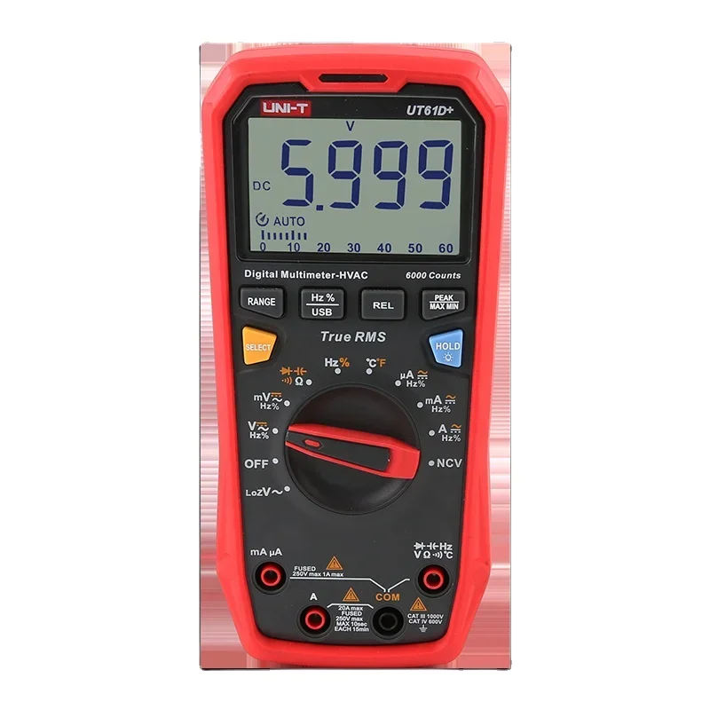 004 UNI-T UT61D+ Plus Multimeter Analog Digital Electrical Tester 22000 Counts Ammeter Voltmeter Professional Multi Meter