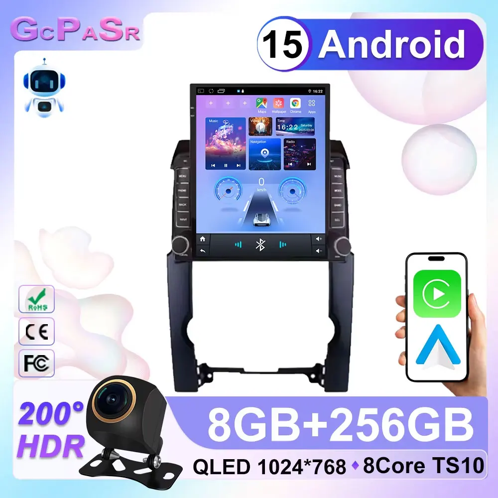9,7 pulgadas para KIA Sorento 2 XM Sedan 2009 - 2012 4G WIFI Android Auto Radio estéreo reproductor Multimedia No 2din unidad principal BT DSP