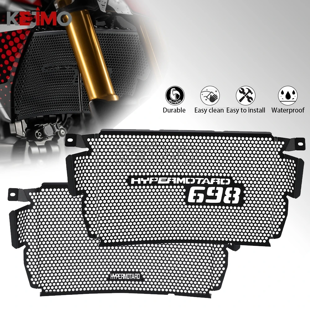 

Аксессуары для Ducati Hypermotard 698 Hypermotard 698 Mono 2024 2025 2026, решетка радиатора мотоцикла, защитная крышка, детали