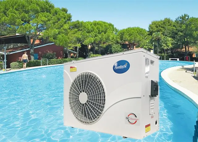 Commercial Swimming Pool Heat Pump R32 12KW 20KW 35KW Inverter Heater 220V Electric Water Pumps for Outdoor Use
