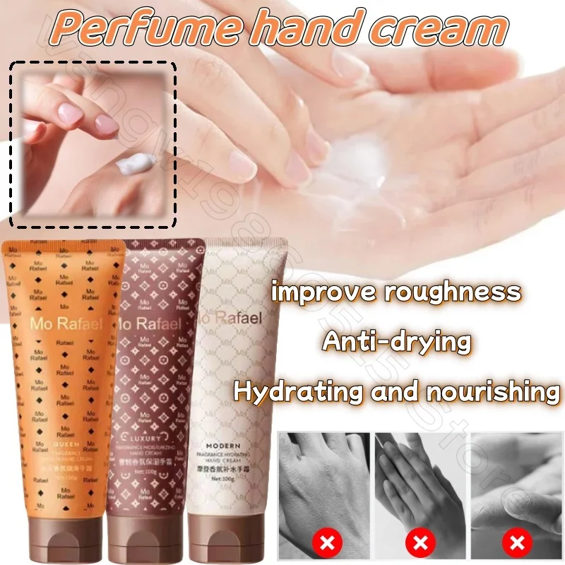 

Perfume Hand Cream Deeply Hydrating and Moisturizing Hand Cream Repair and Improve Roughness and Anti-drying 100ml