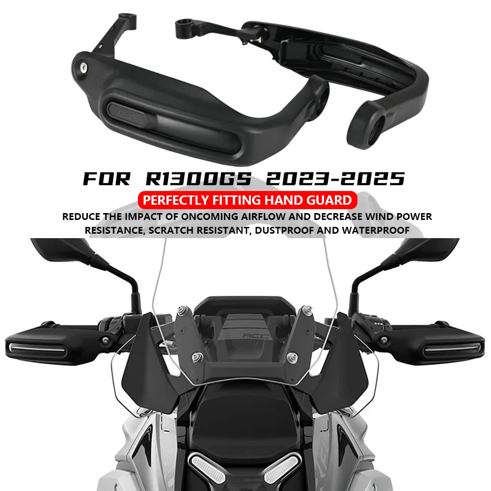

For BMW R1300GS 2024-2025 Motorcycle Hand Guards Windscreen Handlebar Hand shield Guard Protector bow guard decorative cover