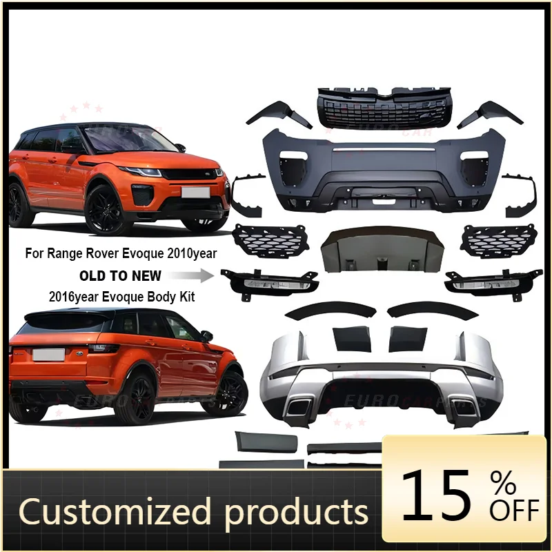 

High cost-effectiveness and reliabilityOld to New Body Kit Fit For Land Rover Range Rover 2010 Year Evoque Facelift Upgrade to 2