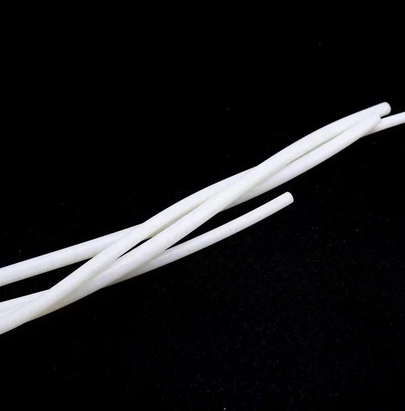 1/2/5M Solid Silicone Cord Diameter 1mm ~ 25mm White Rubber Gasket Trim Seal Strips O Ring Waterproof High Temperature Resistant