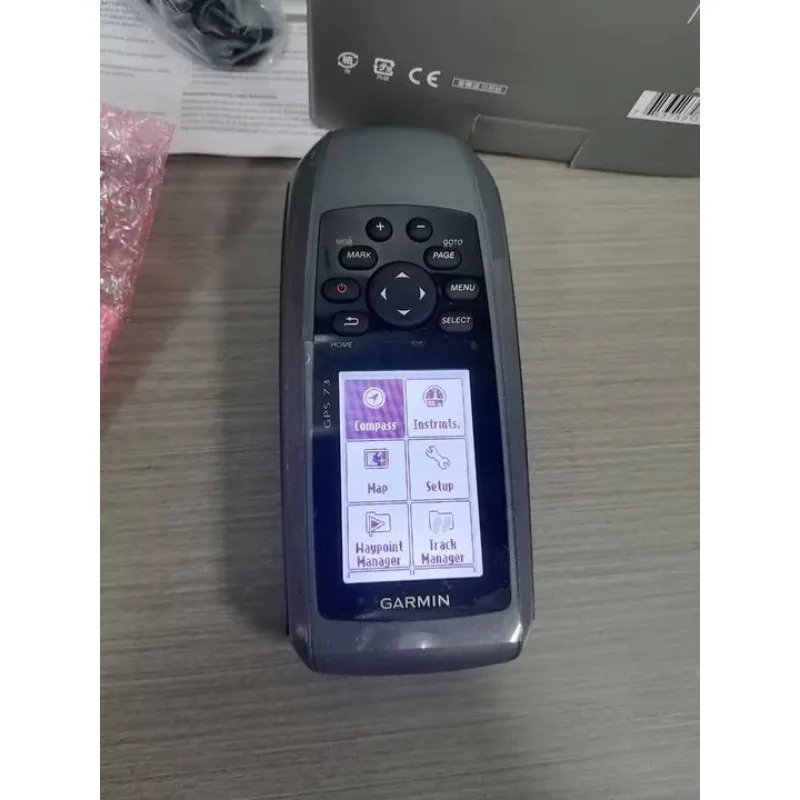 Navegador Gps portátil Garmin Original único, colector de datos en Stock, receptor Gps Garmin 73 Gnss de mano