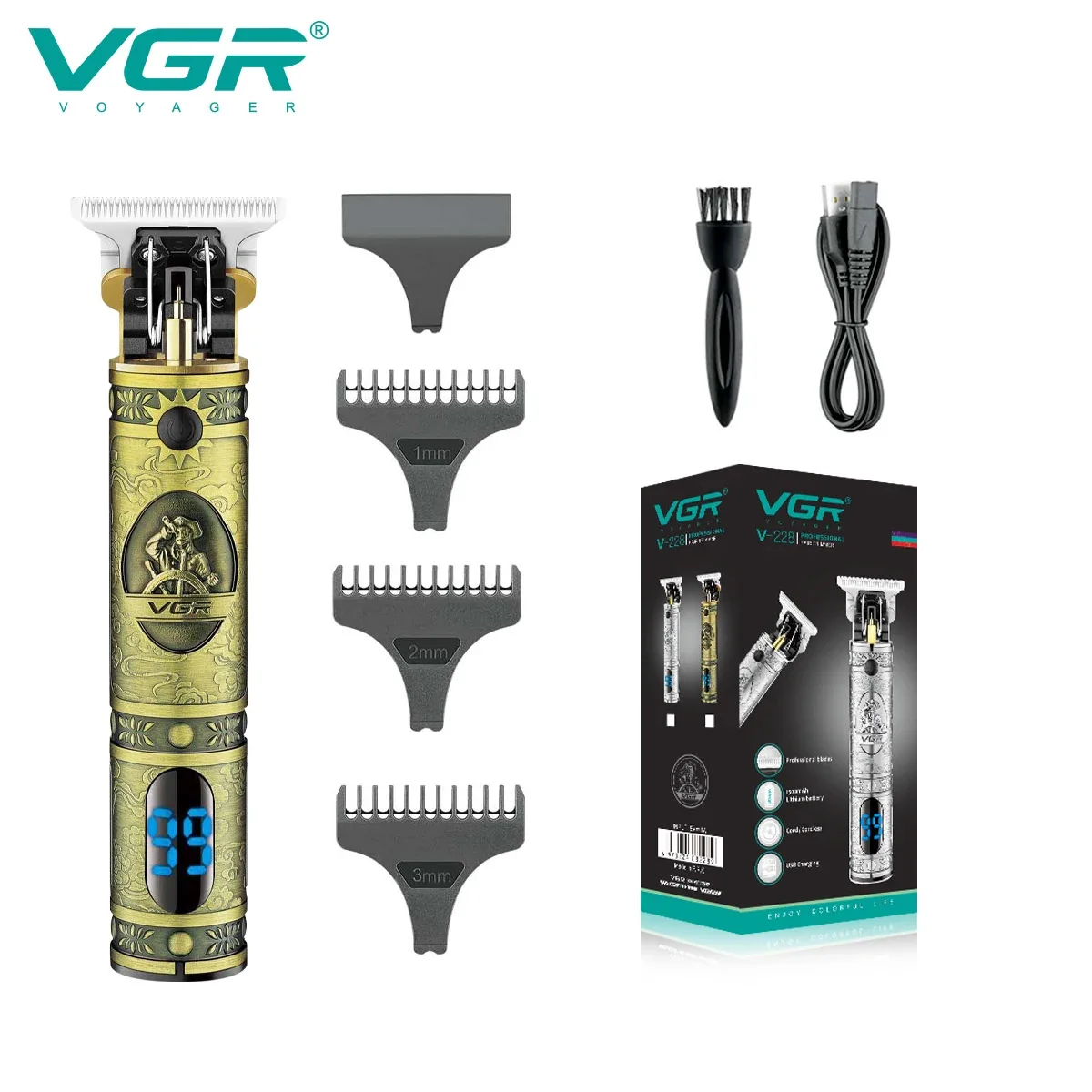 Le VGR V-228 Une Coupe de Cheveux Professionnelle à Portée de Main