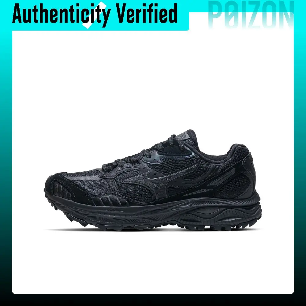 Mizuno Racer ADV Low top Casual Trail Running Training Sprint City Commuting Running Shoes Unisex Obsidian D1GH241201