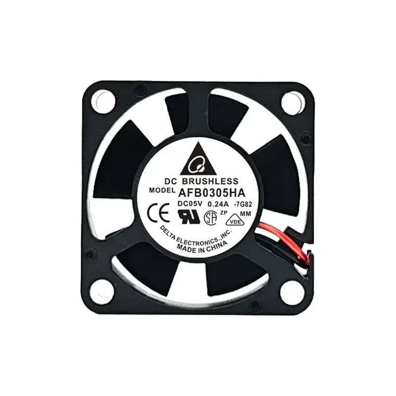 Ultra-Quiet Delta 3 cm 3010 DC Chassis Cooling Fan for 5 V 12 V 24 V 0.08 A