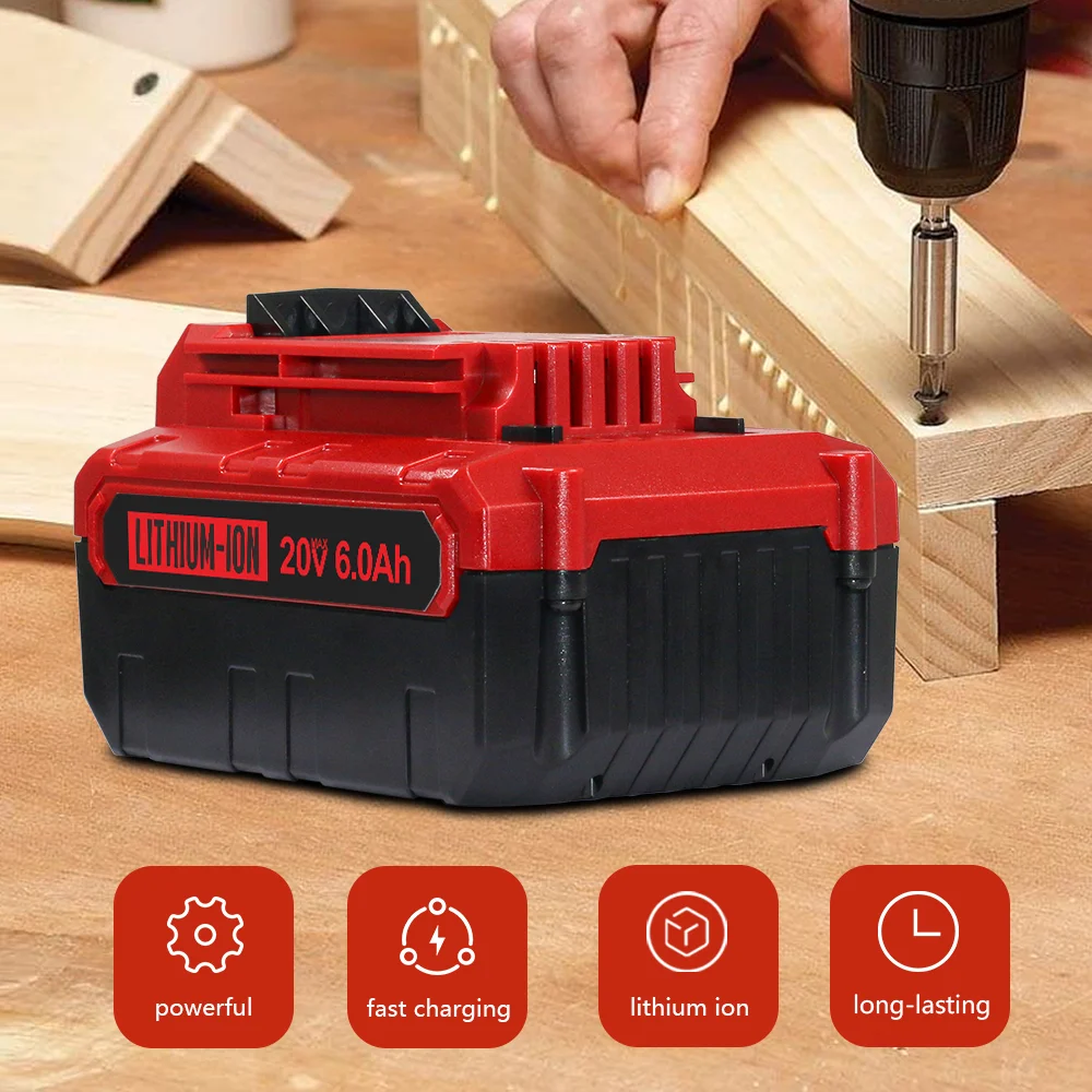 For Porter 18V 6Ah …