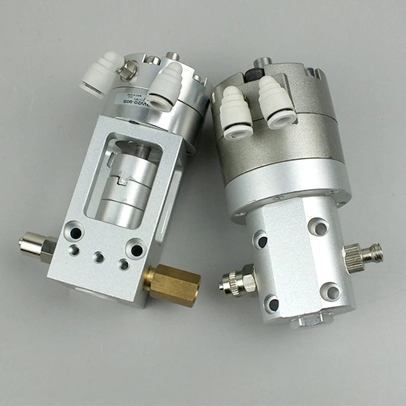 High Precision Wear-Resistant Ceramic Core Rotary Valve Adhesive Granular Materials Actuated High Flow Pneumatic Valve view 5