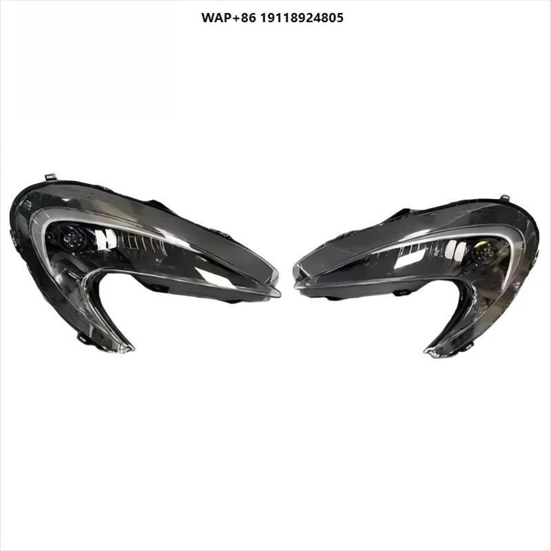 For  MP4-12C Front Car Headlight 650 540 DRL in White Amber 24V/12V Glass Lamps with 6000K Color Temperature for Low Beam