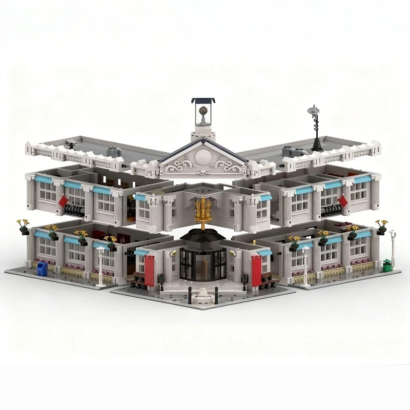 5584 elementy MOC Beacon Inn Modularny Model z Klocków Konstrukcyjnych Zabawki DIY Pomysł Edukacyjny Prezent dla Dzieci na Boże Narodzenie Urodziny