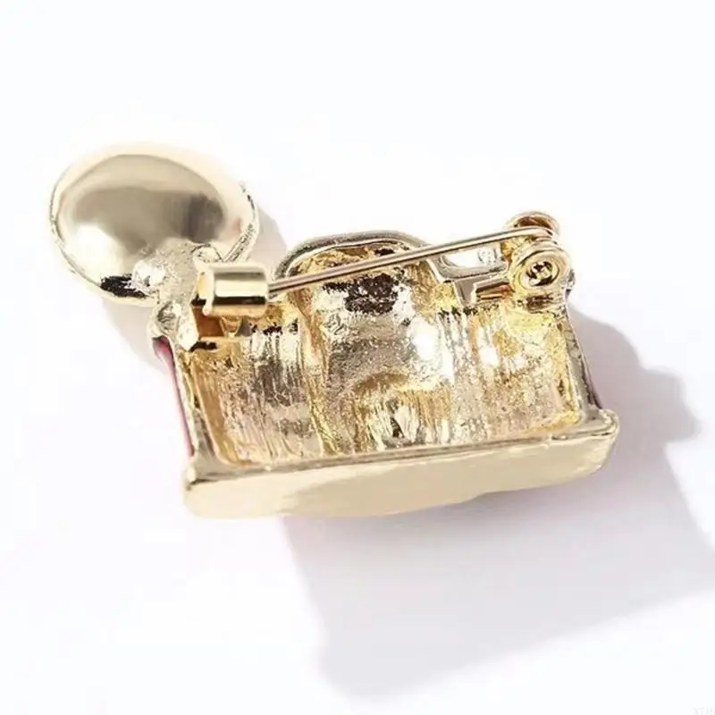  Vintage Decorative Brooch Pin with Alloy Look for Clothing and Bags