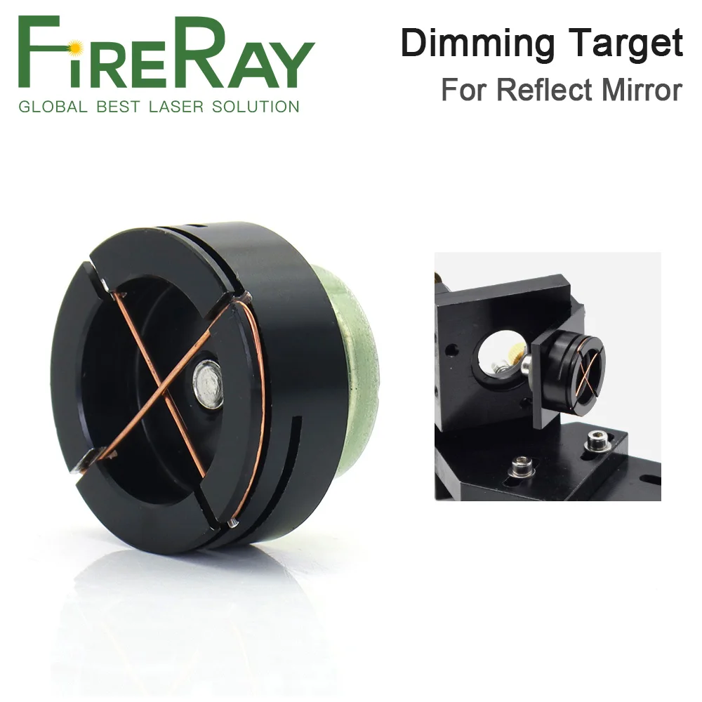 Dispositivo di calibrazione del percorso laser FireRay Kit di allineamento del regolatore di luce Obiettivo di regolazione per macchina Co2 per regolare il collimare il laser
