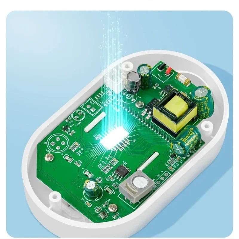 Газовый углекислый газ, температура и влажность «четыре в одном», сигнализация, бытовая наружная настенная заглушка высокой четкости