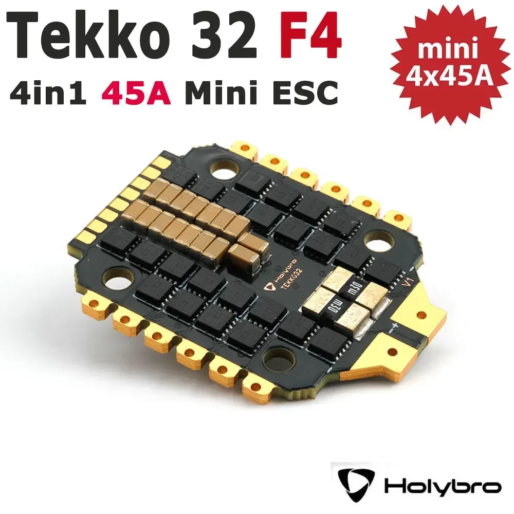 Kakute H7 Mini Vluchtcontroller Met Tekko32 F4 45a/50a Blheli_32 4in1 Esc Atlatl Hv Micro 800Mw Vtx Stack Voor Fpv Racing Drone