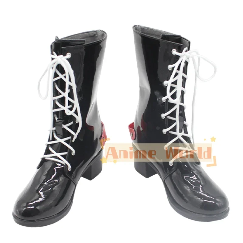 Synthesizer V Kasane Teto Cosplay Schuhe Halloween Karneval Stiefel Nach Maß