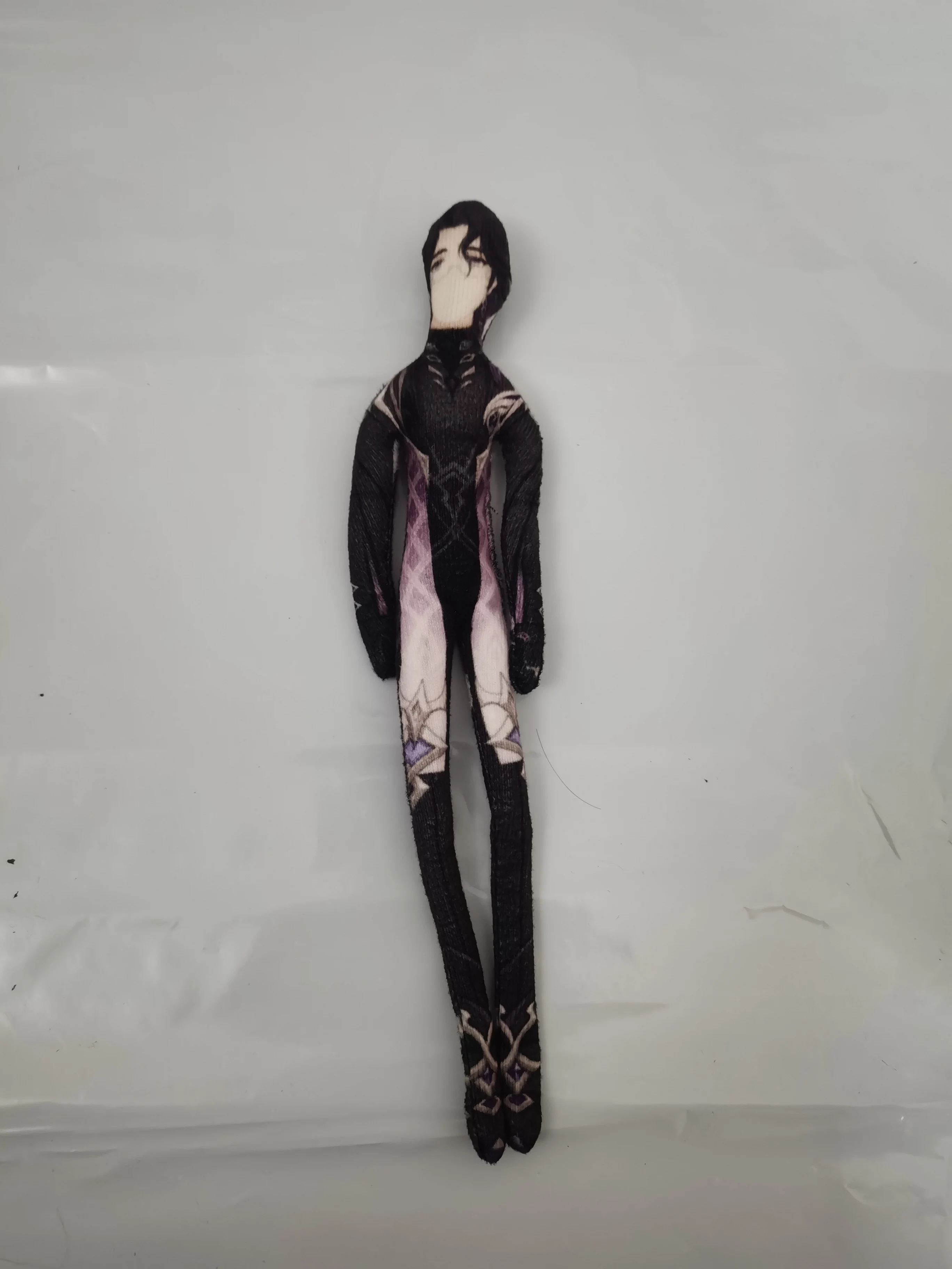 26cm Flexibler Körperdraht Genshin Impact Lohen / Zandik Der Arzt Il Dottore / Pantalone Plüschtier Anime-Spielfigur Plüschpuppe