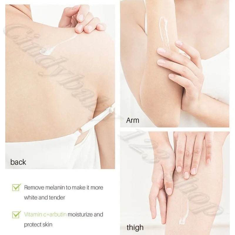 Turmeric Body Milk Improves Dull and Brightens Skin Color Mild Moisturizes Chicken Skin and Tender Skin Body lotion 100ML