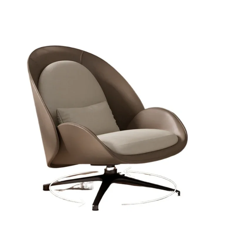 

Modern simple fabric lazy sofa snail chair creative leisure furniture recliner