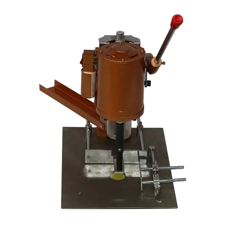 Upgrade Electric Punching Machine Single Head Plastic Bag Punching Machine Cloth Punching Machine Manual Album Recipe Hollow Dri