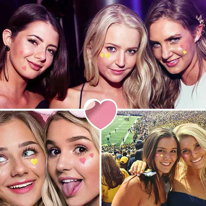 

352pcs Colorful Heart Pimple Patch Acne Colorful Invisible Acne Removal Skin Care Stickers Concealer Face Spot Makeup Tools