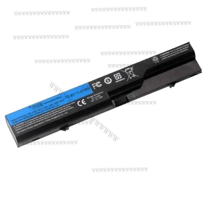 Hd nova bateria de laptop ph06 de 6 células para hp probook 4320s 4325s 4525s 4420s 4520s 420 421 425 ph06 HSTNN-CB1