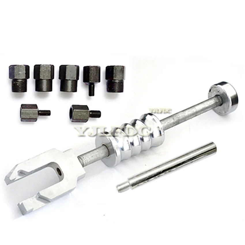 

Топливный инжектор для удаления съемника, скользящий молоток с 8 шт. винтовыми соединениями, инструменты для ремонта и демонтажа