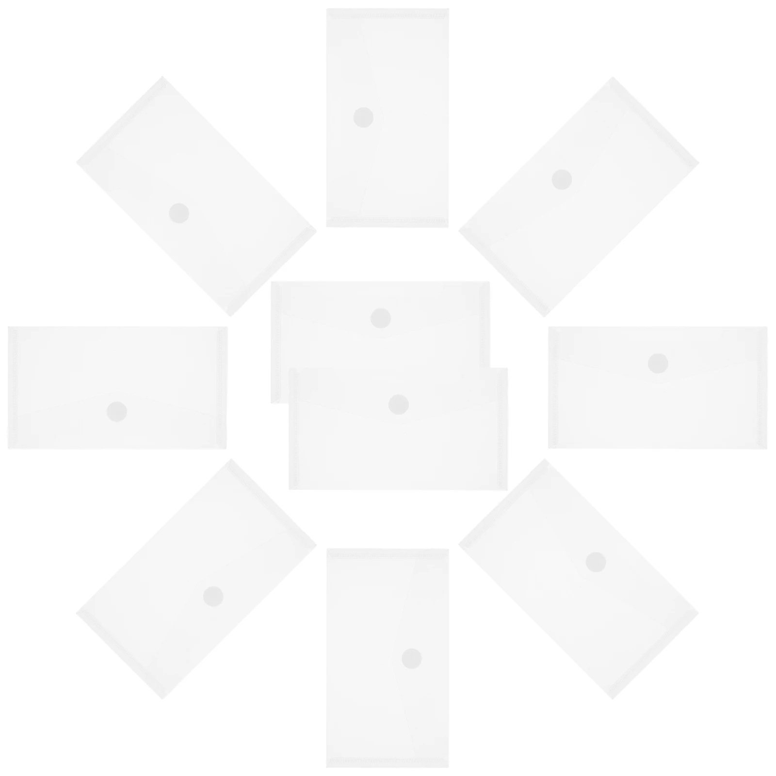 

40 Pcs Cash Bag Bank Bags for Deposit Document Holder Envelopes Portfolio Holders Plastic Documents