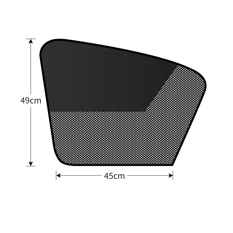 Car Window Sunshade Magnetic CarCurtain For Baby Sun Shade Front RearSide Window Parasol Auto Sun UV Protection image 3