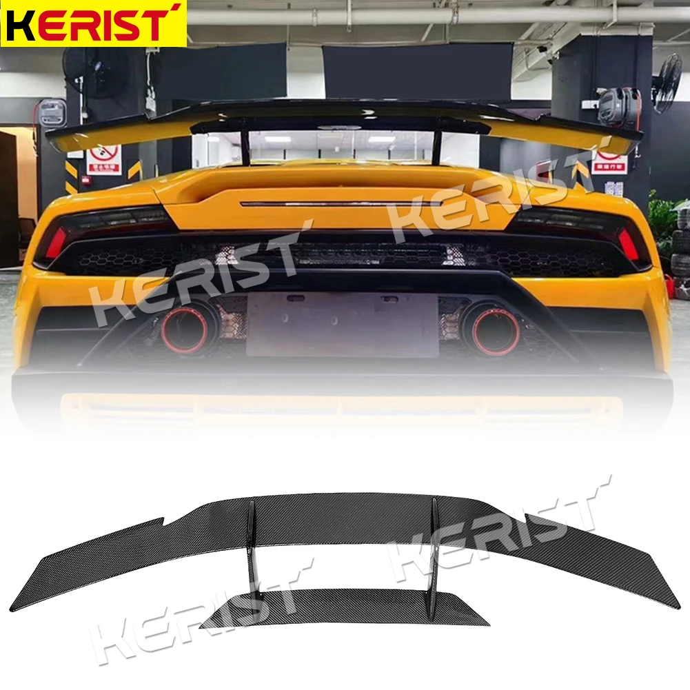

Carbon Fiber Rear Wing Spoiler for Lamborghini Huracan evo awd rwd Coupe 2-Door 2018-up