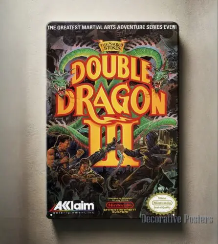 1M,Double Dragon 3 …