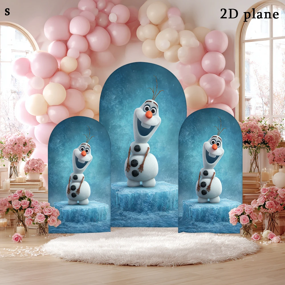 

Disney Frozen Olaf Party Backdrop