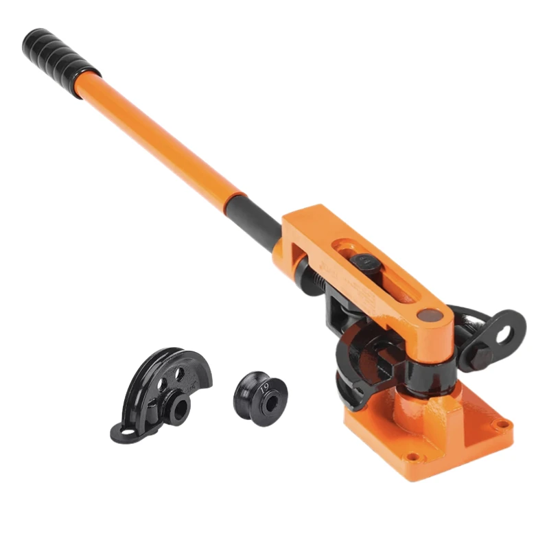 Dobladora de tubos de cobre Manual, juegos de herramientas de acero inoxidable, SWG-25, herramienta de doblado de escape, diámetro de tubo de 10-25mm de espesor 0,8