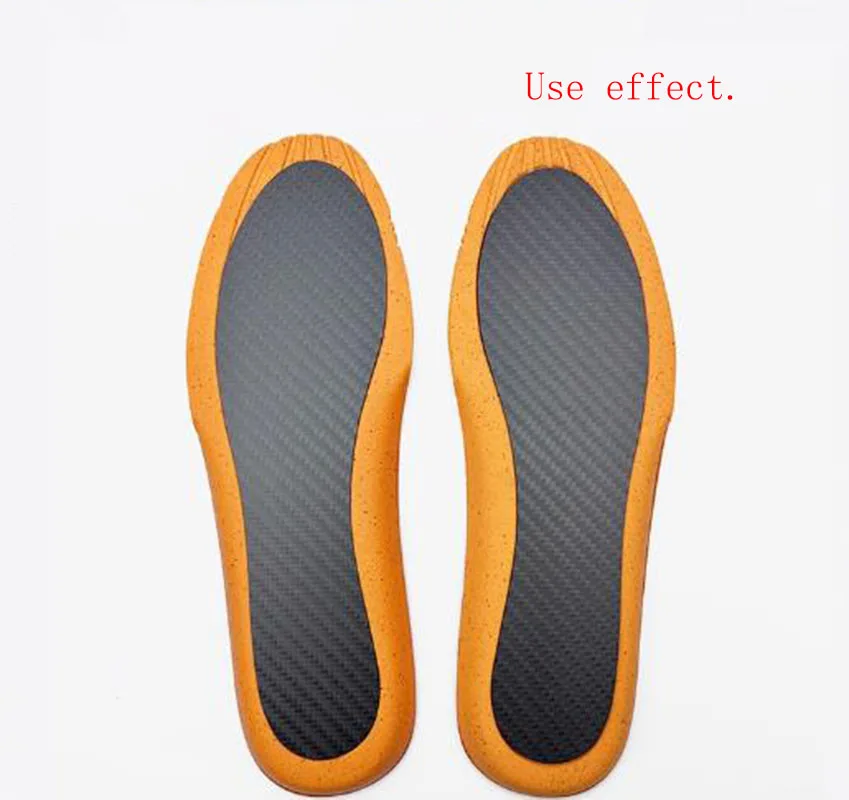 High-Quality 0.8mm1.0mm1.2mm Thickness Carbon Fiber Insole Sports Insole Male Shoe-pad Female Orthotic Shoe Sneaker Insoles
