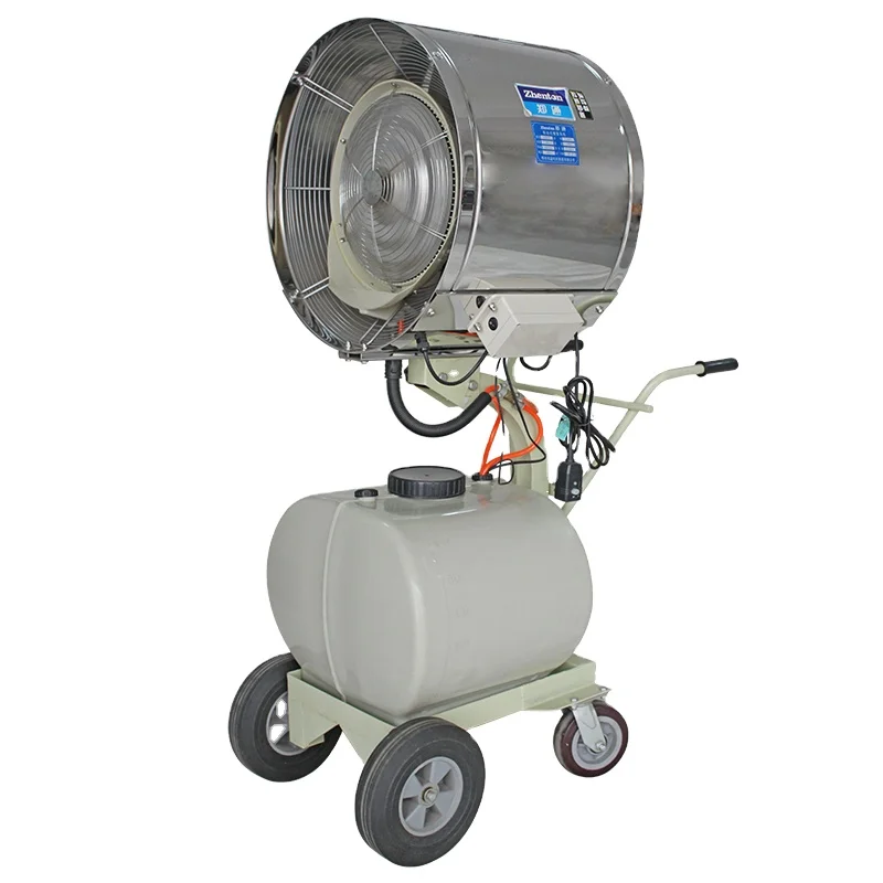 Wholesale Price Industry Mobile Water Mist Spray Fan For Outdoor Coolers