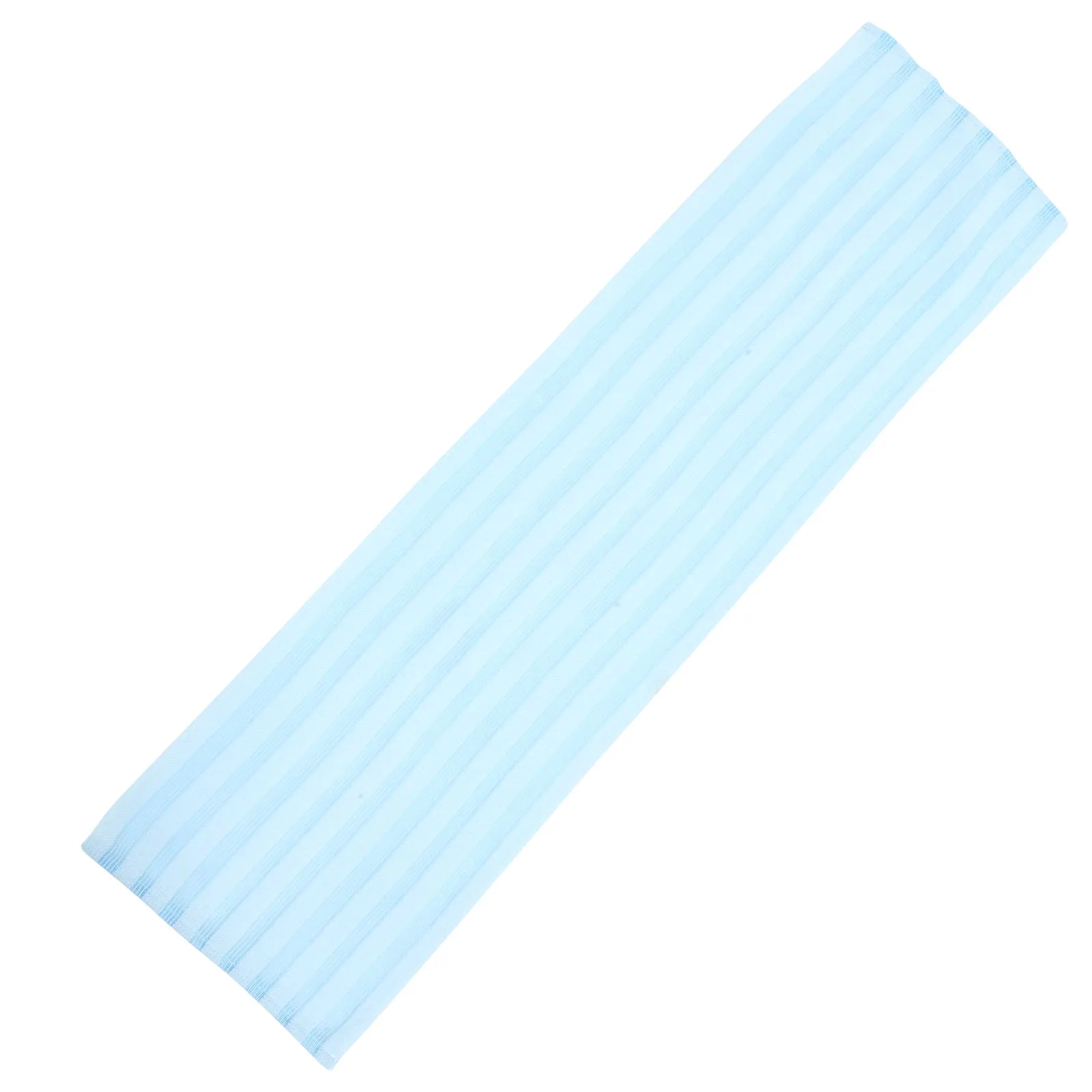 

2pcs Bath Towel Scrubber Exfoliating Cloth Polyester Back Washer Body Cleaning Tool Striped Design Bath Accessories