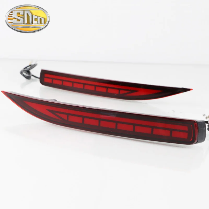 2PCS For Toyota Corolla 2019-2023 Multi-function Car LED Rear Fog Lamp Bumper Light Brake Light Dynamic Turn Signal Reflector