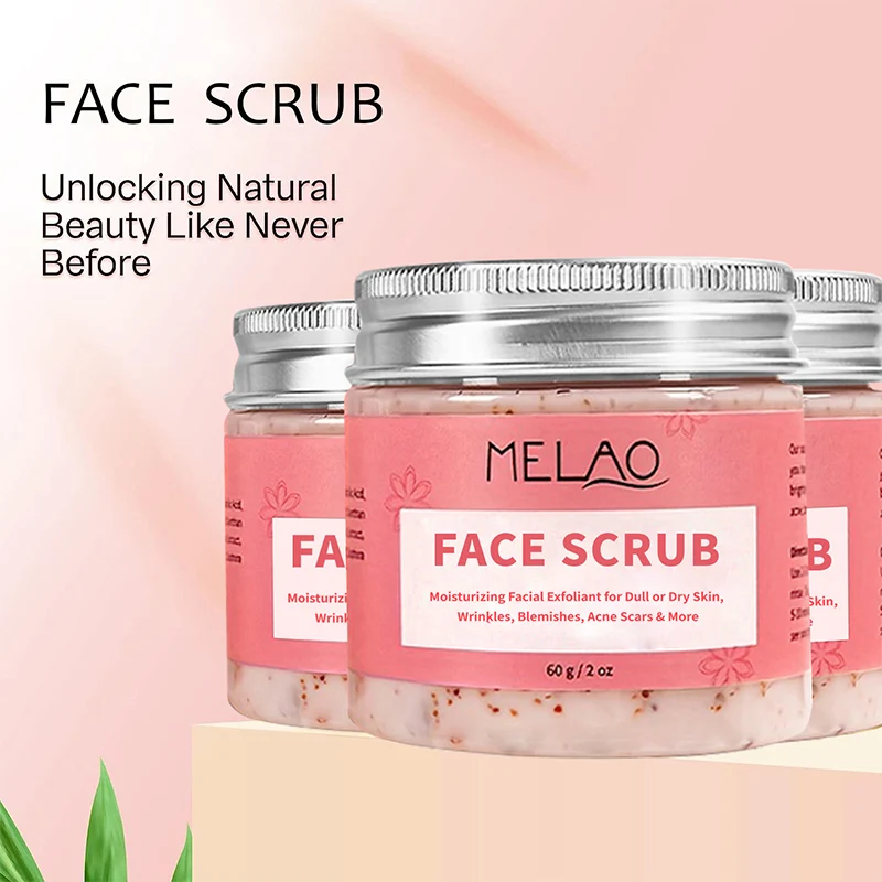 Natural Exfoliating Salt Scrub & Body and Face Souffle helps with Moisturizing Skin, Acne, Cellulite, Dead Skin Scars,Wrinkles