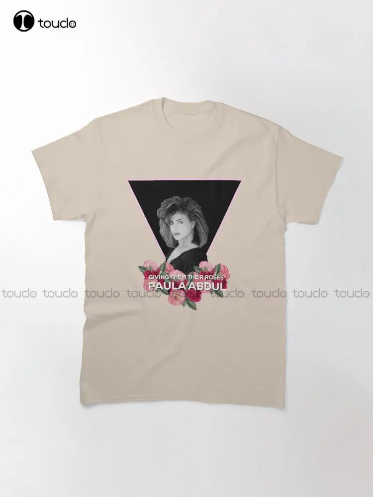 Paula Abdul Of Paula Classic T-Shirt Mens Graphic T-Shirts Custom Aldult Teen Unisex Digital Printing Tee Shirts Custom Gift