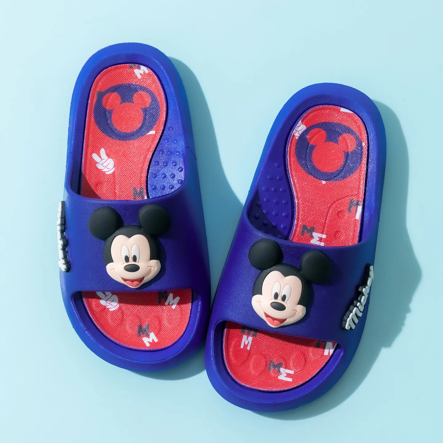 

Kids'Casual Shoes ​Open-toe Sandals EVA Summer Shoes For Children Soft Bottom Anti-slip Breathable Blue Pink Shoes Size 28-39